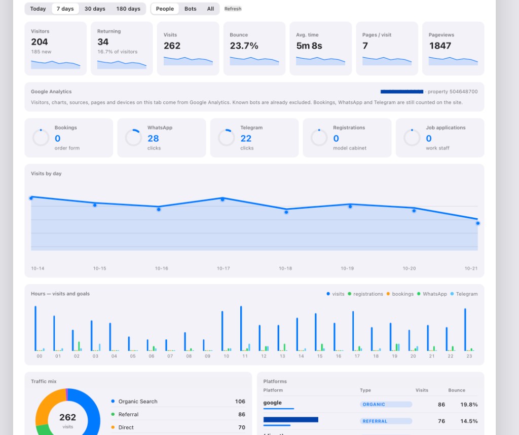 Custom Analytic System